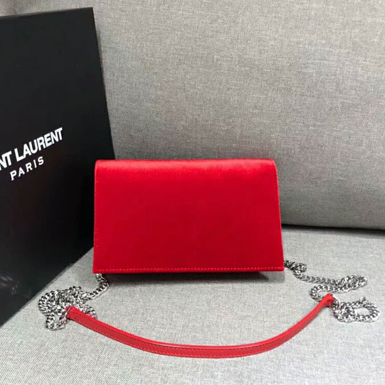 2018 YSL Kate Chain and Tassel Wallet