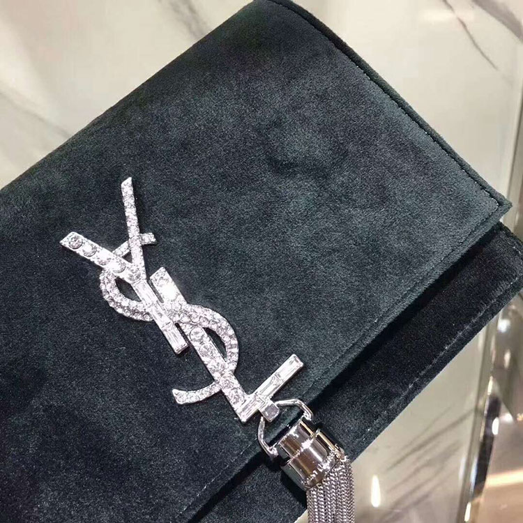 2018 YSL Kate Chain and Tassel Wallet