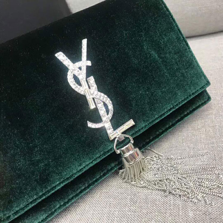 2018 YSL Kate Chain and Tassel Wallet