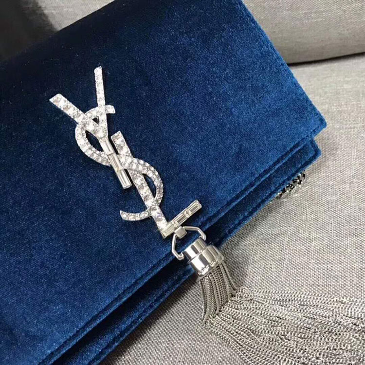 2018 YSL Kate Chain and Tassel Wallet