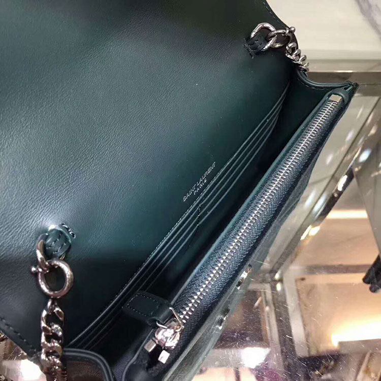 2018 YSL Kate Chain and Tassel Wallet