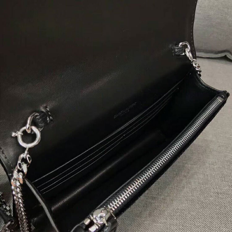 2018 YSL Kate Chain and Tassel Wallet