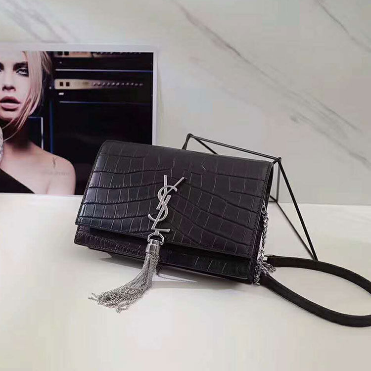 2018 YSL Kate Tassel Chain Wallet