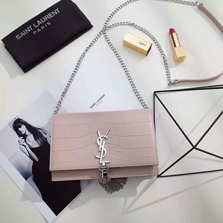 2018 YSL Kate Tassel Chain Wallet