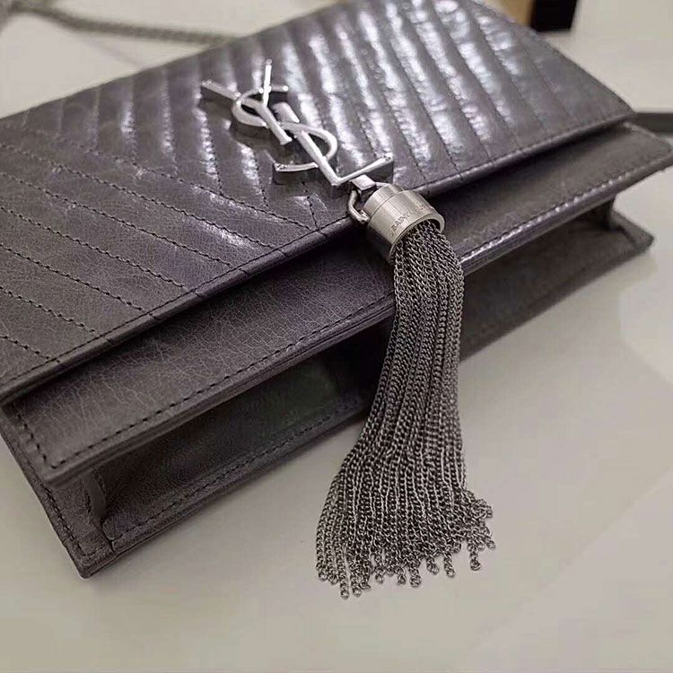 2018 YSL Kate Tassel Chain Wallet