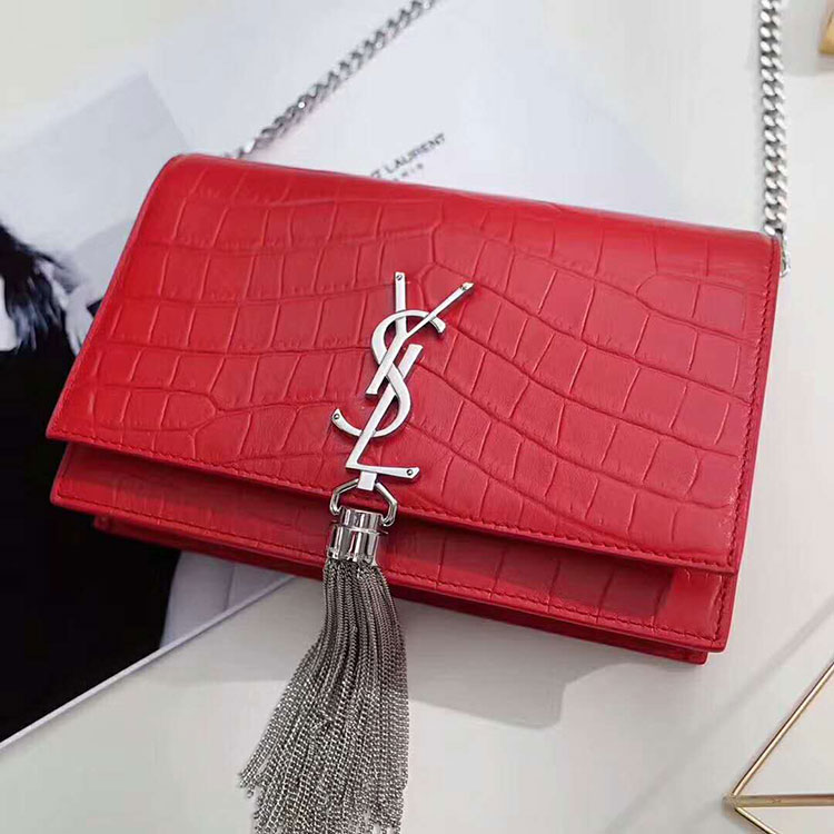 2018 YSL Kate Tassel Chain Wallet