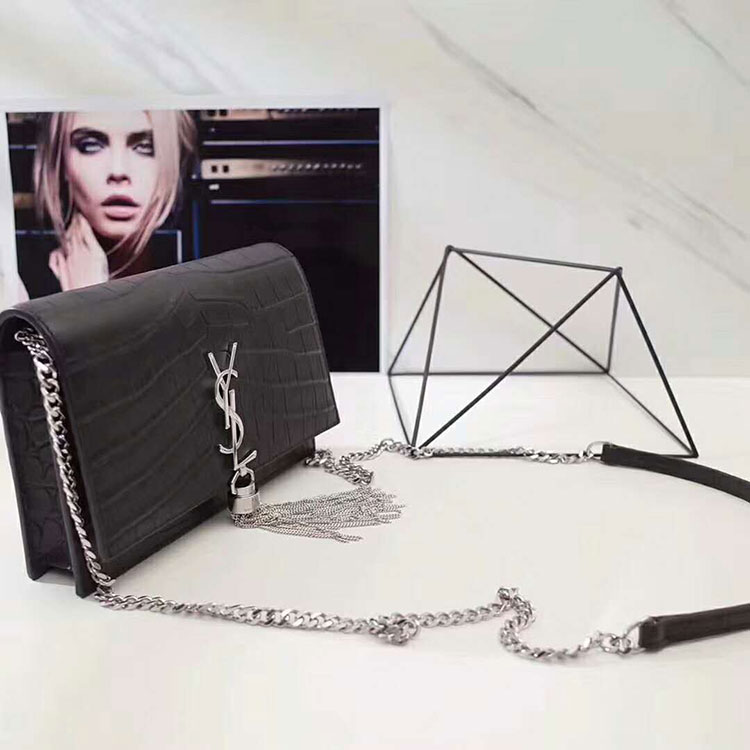 2018 YSL Kate Tassel Chain Wallet