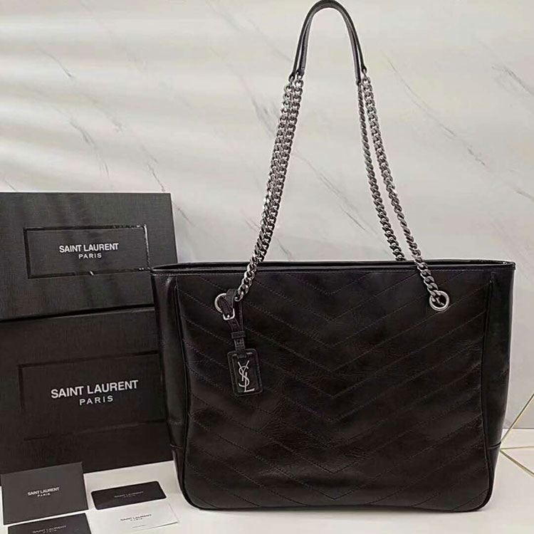 2018 YSL Large Niki Shopping Bag