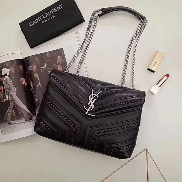 2018 YSL Medium College Bag