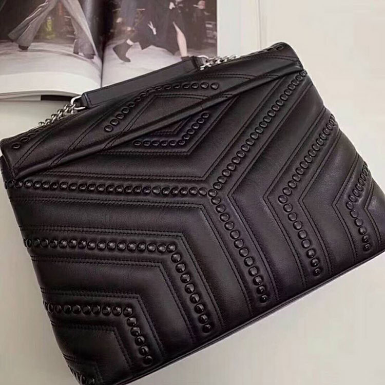 2018 YSL Medium Loulou Chain Bag