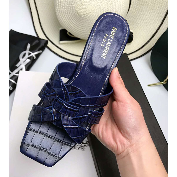 2018 Yves Saint Laurent(YSL) women Sandal in Calfskin leather