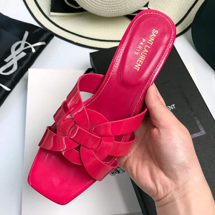 2018 Yves Saint Laurent(YSL) women Sandal in Patent leather