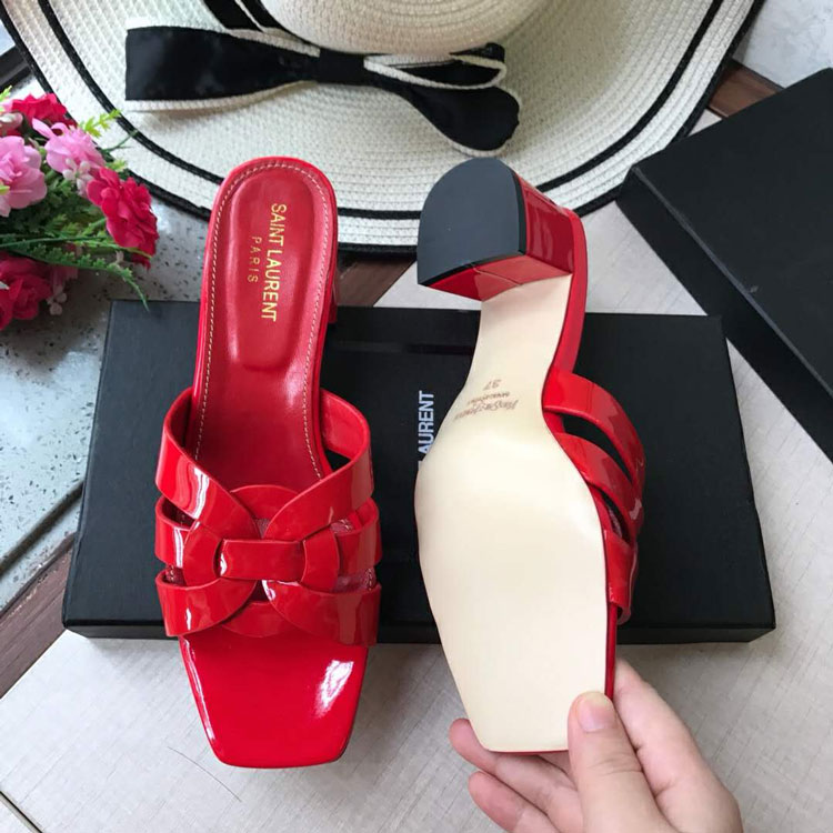 2018 Yves Saint Laurent(YSL) women Sandal in Patent leather