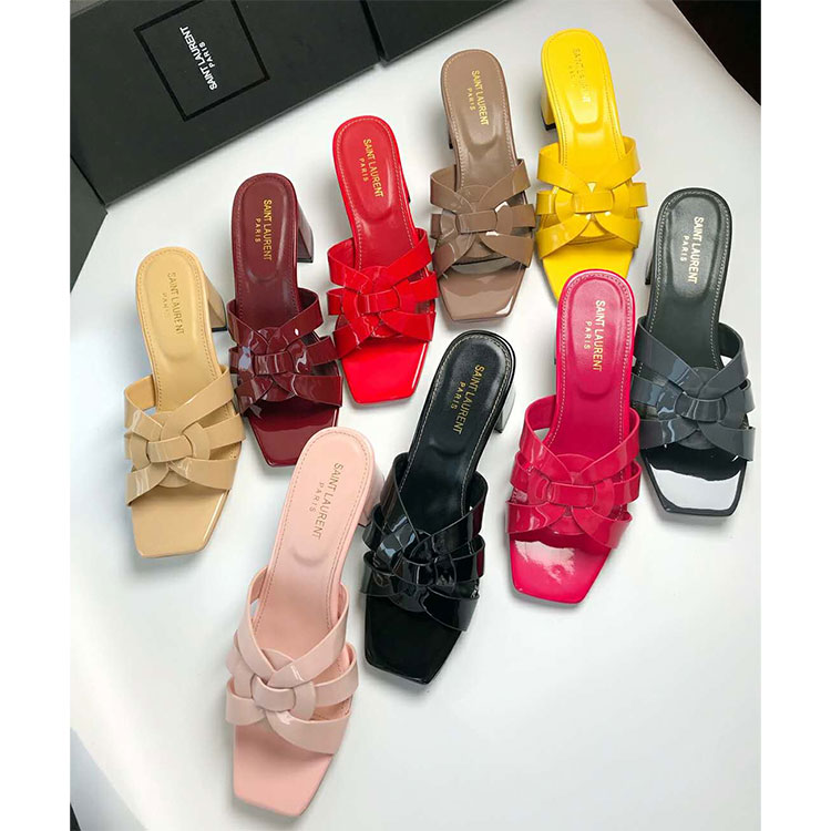 2018 Yves Saint Laurent(YSL) women Sandal in Patent leather