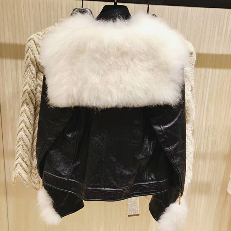 2018 chanel Leather Clothes