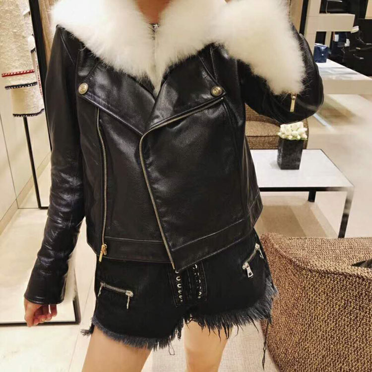 2018 chanel Leather Clothes