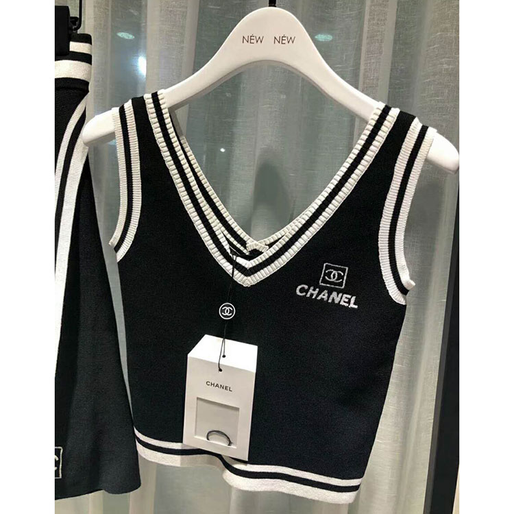 2018 chanel Shorts and Vest