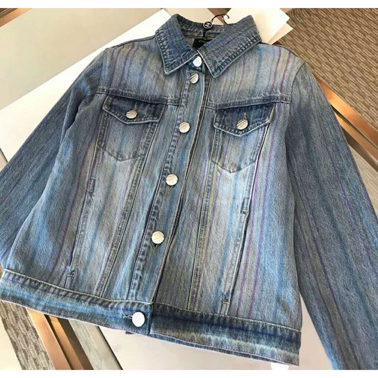 2018 chanel denim Jacket