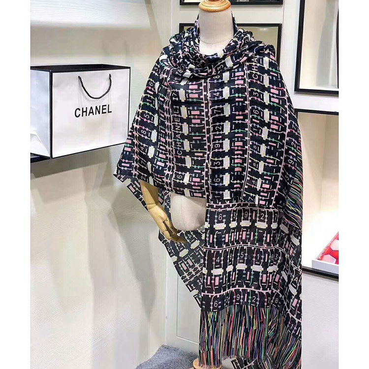 2018 chanel scarf