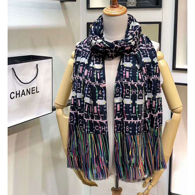 2018 chanel scarf