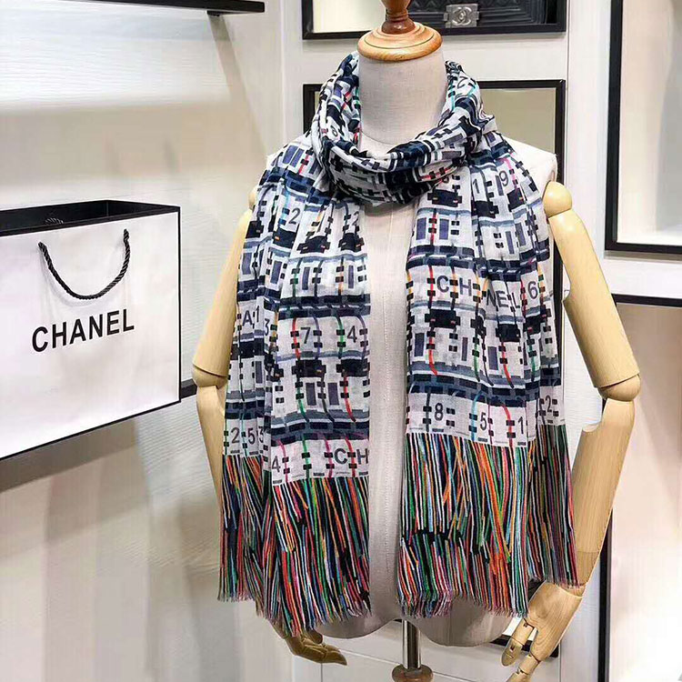 2018 chanel scarf