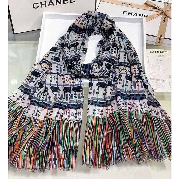 2018 chanel scarf