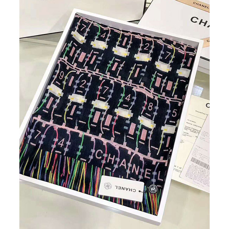 2018 chanel scarf