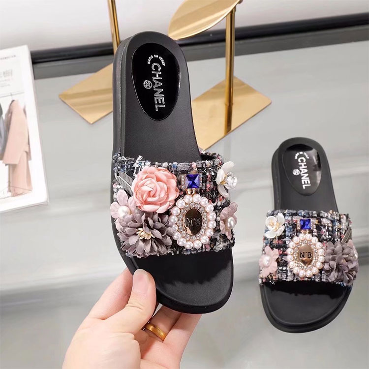 2018 chanle women Slippers