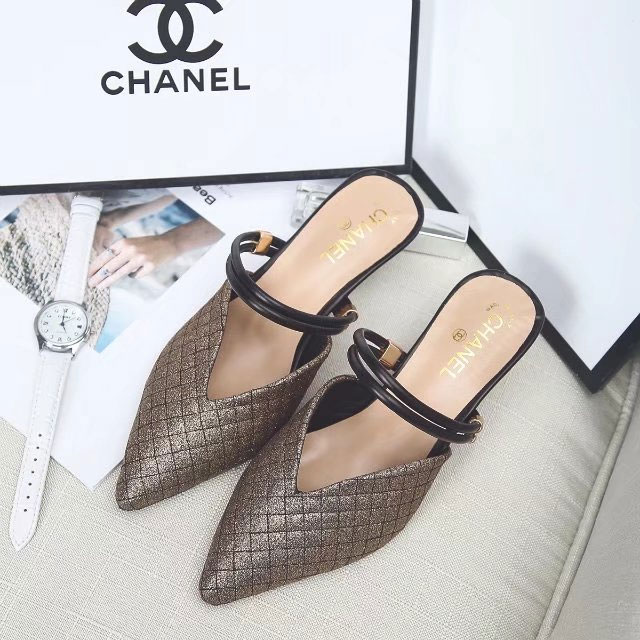 2018 chanle women Slippers