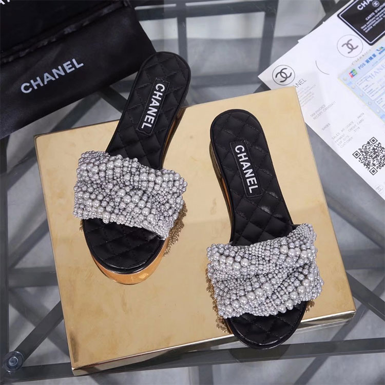 2018 chanle women Slippers