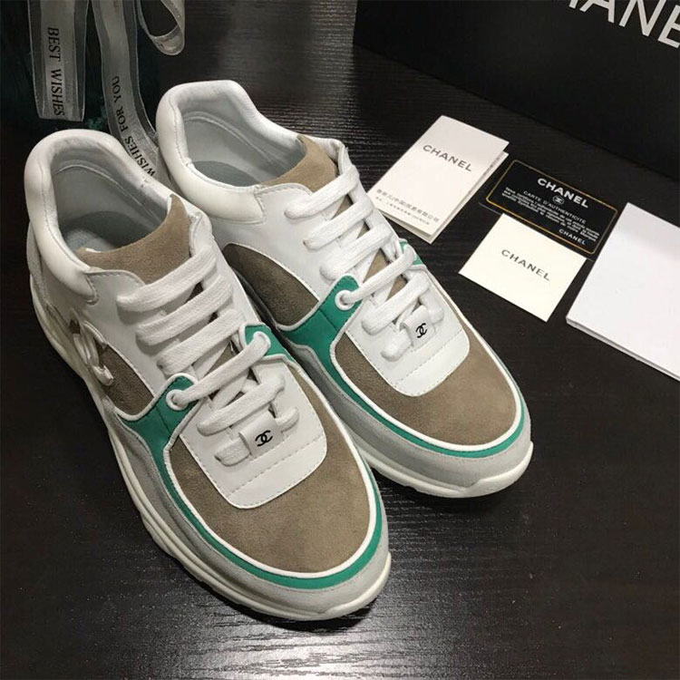 2018 chanle women Sneaker inside Lambskin