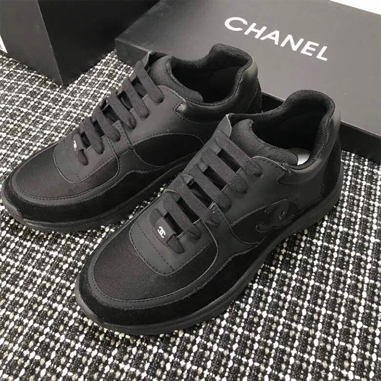 2018 chanle women Sneaker inside Lambskin