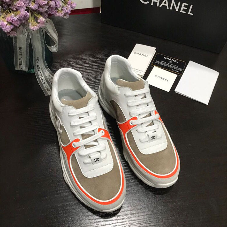 2018 chanle women Sneaker inside Lambskin