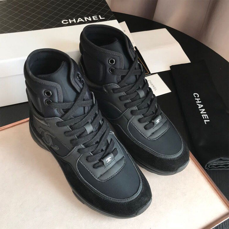 2018 chanle women Sneaker inside Lambskin