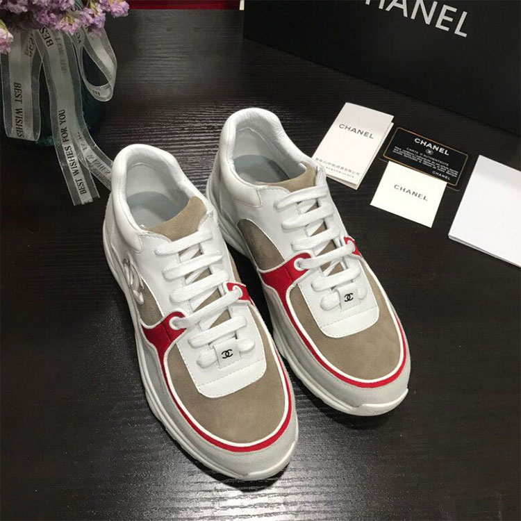 2018 chanle women Sneaker inside Lambskin