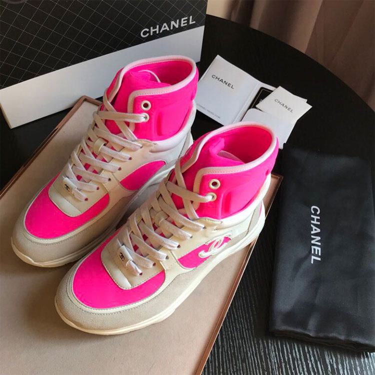 2018 chanle women Sneaker inside Lambskin