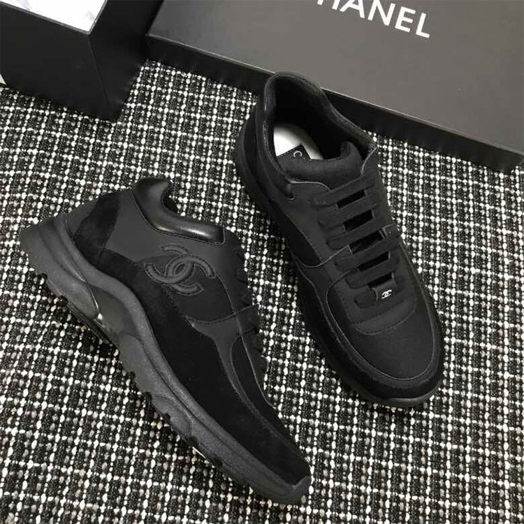 2018 chanle women Sneaker inside Lambskin