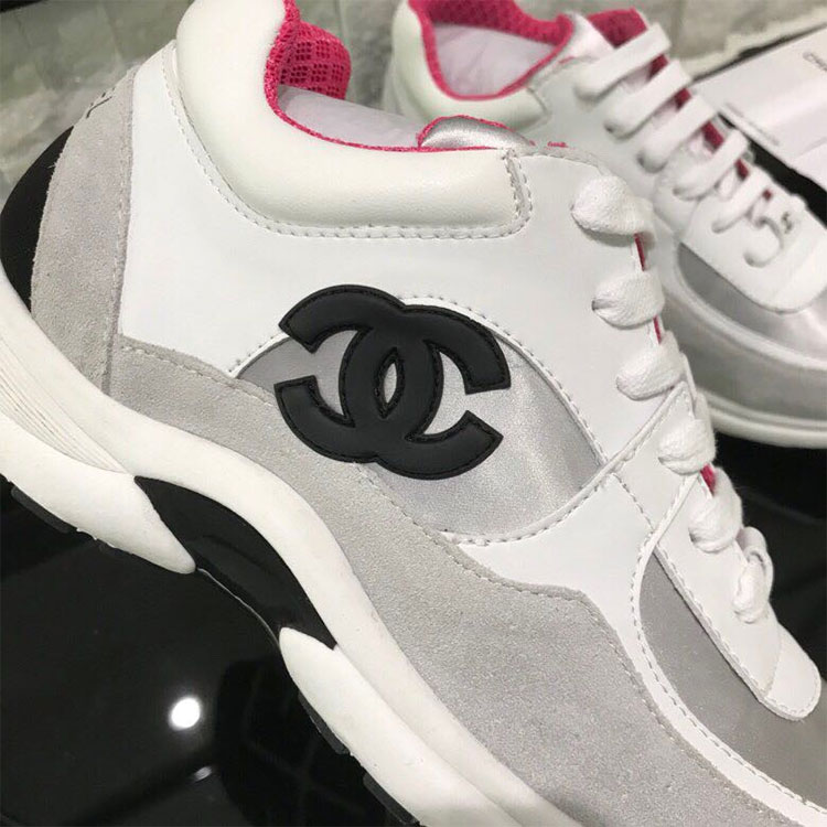 2018 chanle women Sneaker inside Lambskin