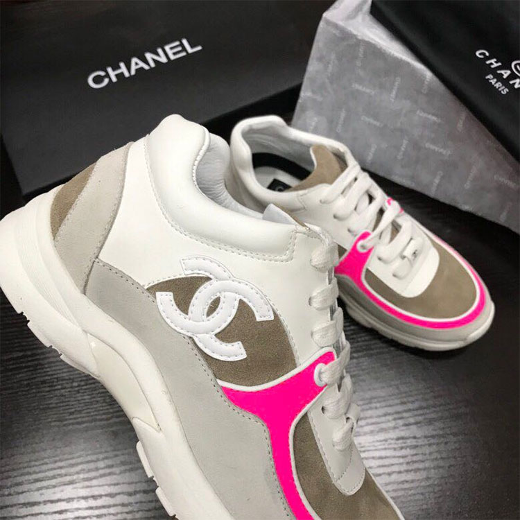 2018 chanle women Sneaker inside Lambskin