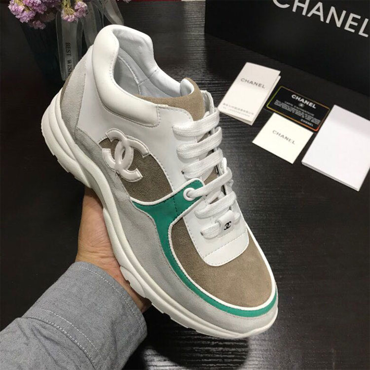 2018 chanle women Sneaker inside Lambskin