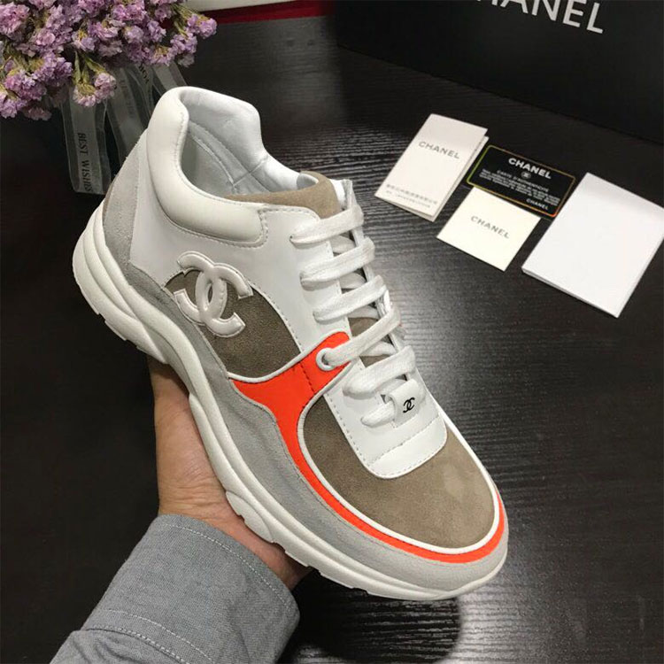 2018 chanle women Sneaker inside Lambskin