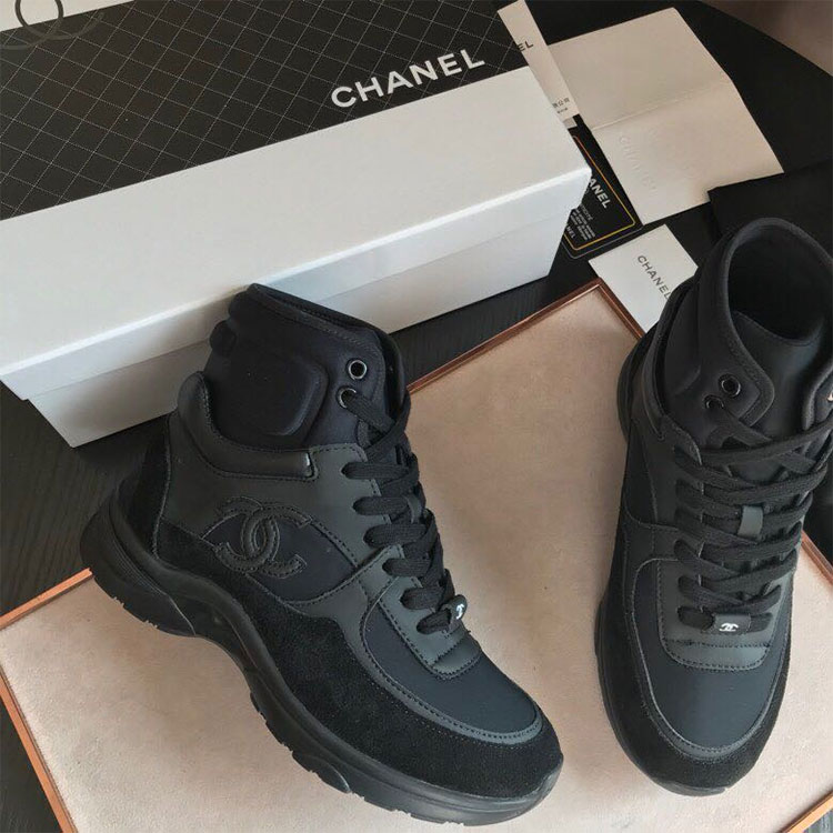 2018 chanle women Sneaker inside Lambskin