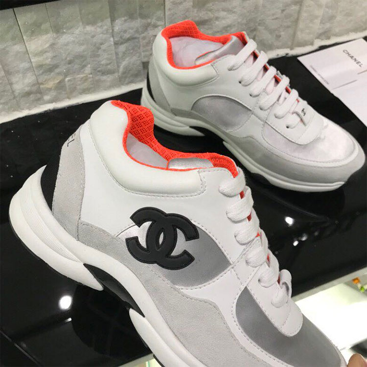 2018 chanle women Sneaker inside Lambskin