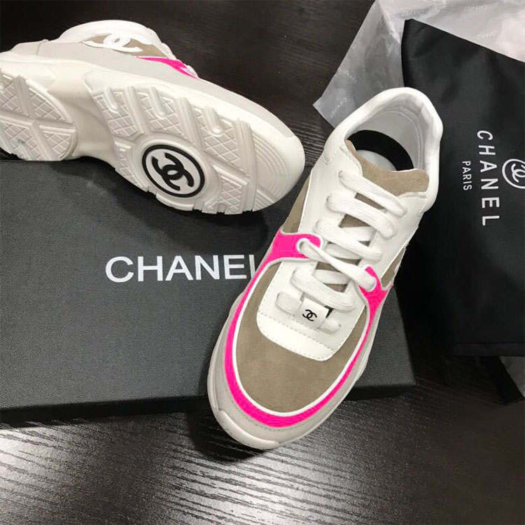 2018 chanle women Sneaker inside Lambskin