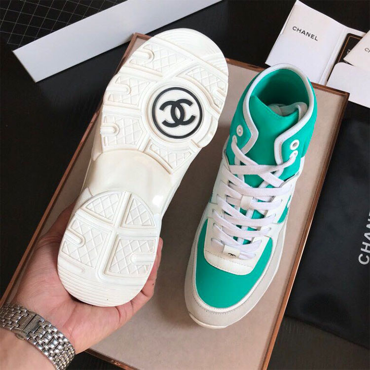 2018 chanle women Sneaker inside Lambskin