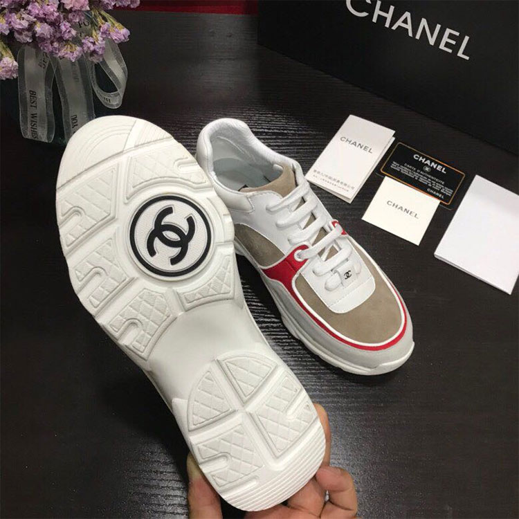 2018 chanle women Sneaker inside Lambskin