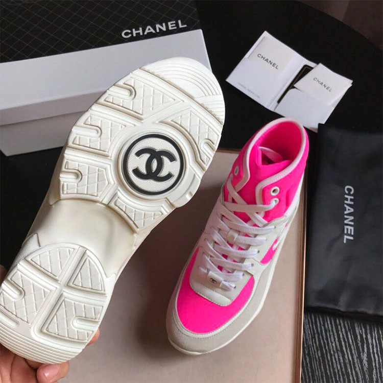 2018 chanle women Sneaker inside Lambskin