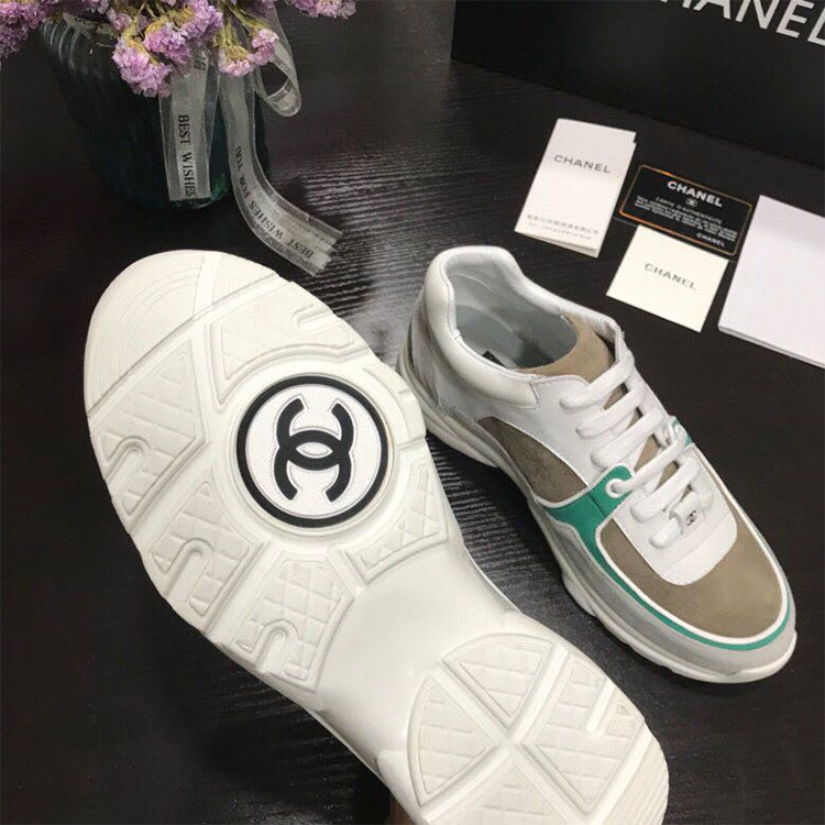 2018 chanle women Sneaker inside Lambskin