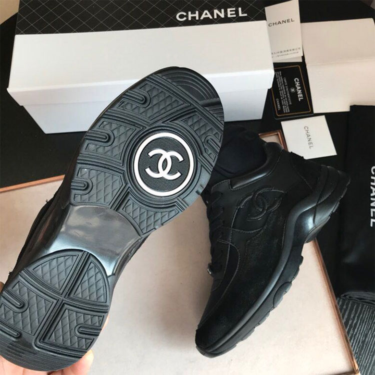 2018 chanle women Sneaker inside Lambskin