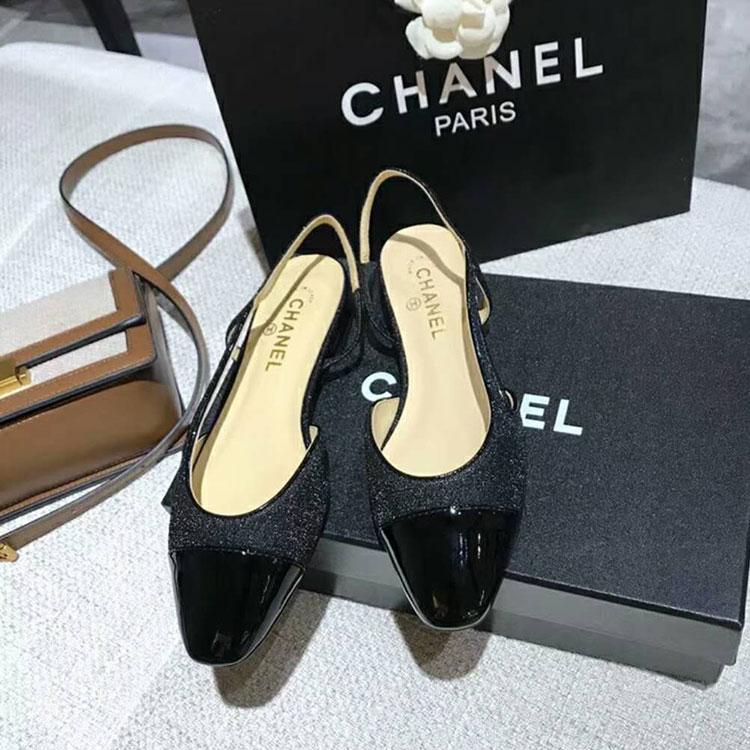 2018 chanle women shoes Heel 2cm